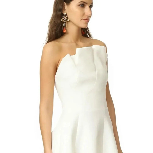 Keepsake Between Friends White Mini Dress Size Large - Picture 9 of 16